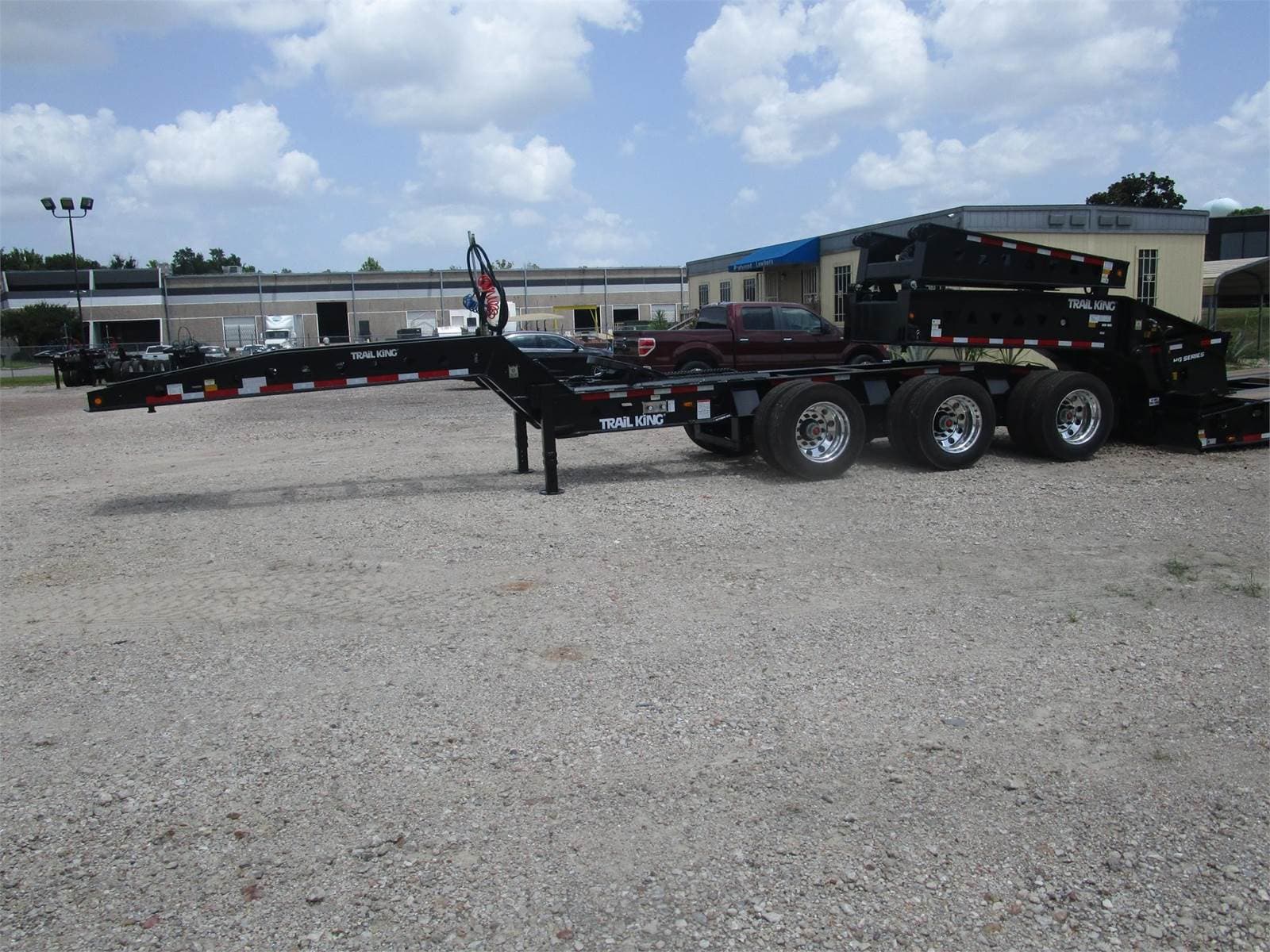 2026 Trail King Tri Axle Steel Lowboy Trailer