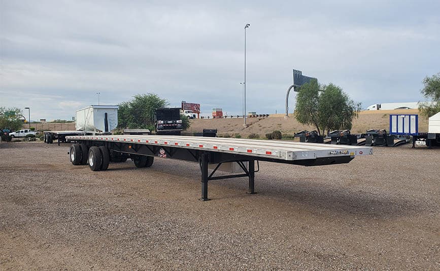 2025 Dorsey 53' Combo Flatbed Trailer with Rear Sliding Axle and Coil Package