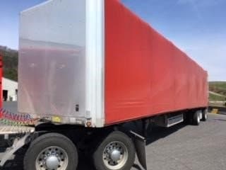 2018 EAST FLATBED WITH ROLLING TARP