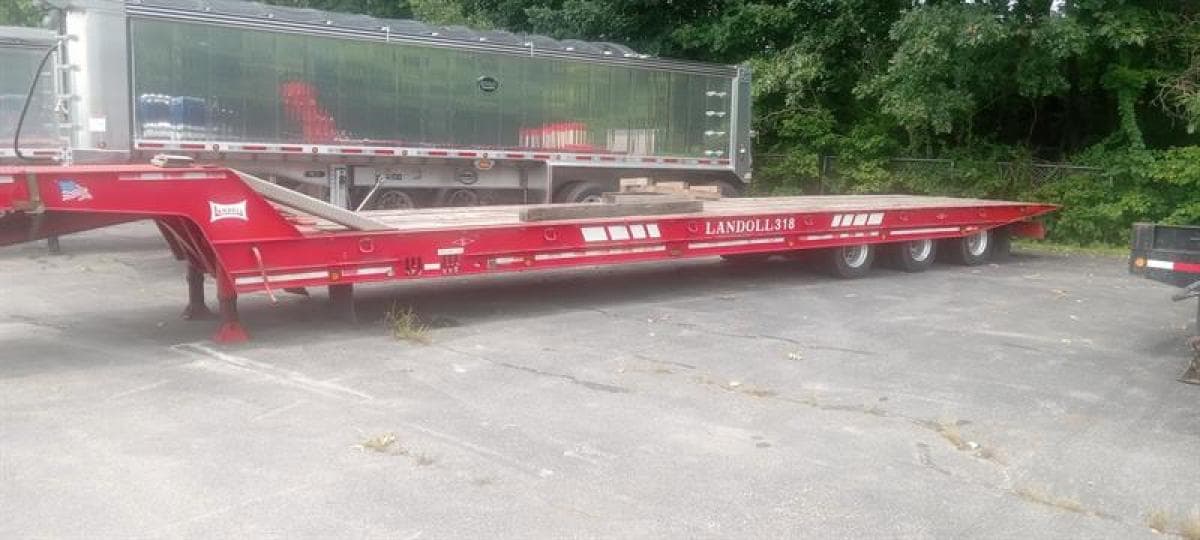 2000 Landoll 318D Traveling Axle Trailer
