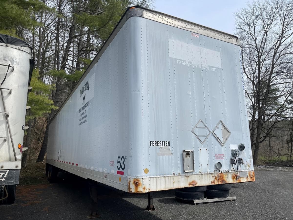 1995 Lufkin Box Van Van Trailer