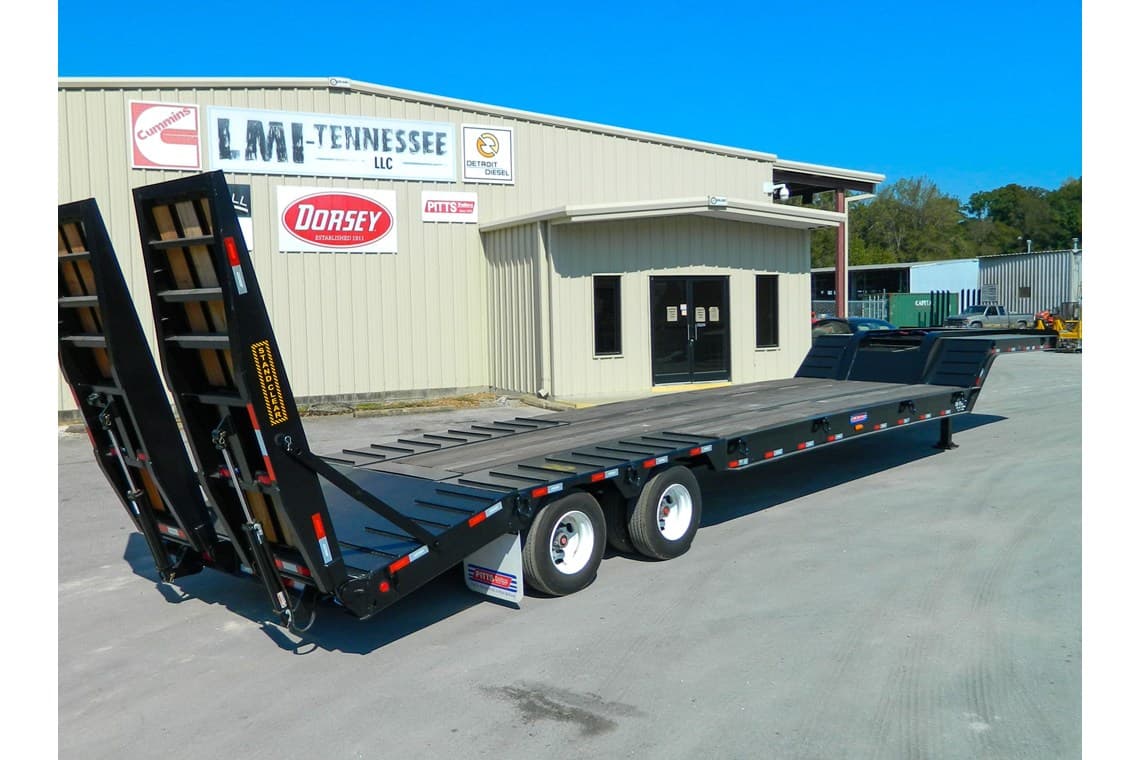 2025 Pitts LB35-33H Lowboy Trailer
