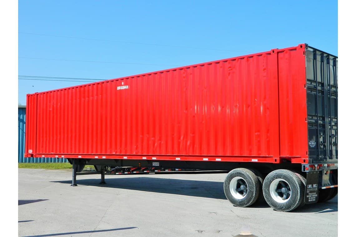 Custom Built HD Container Open Top Trailer