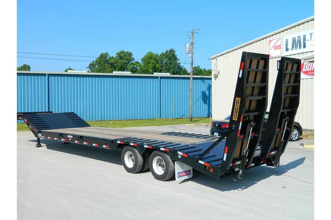 2025 Pitts LB35-33CSH Lowboy Trailer