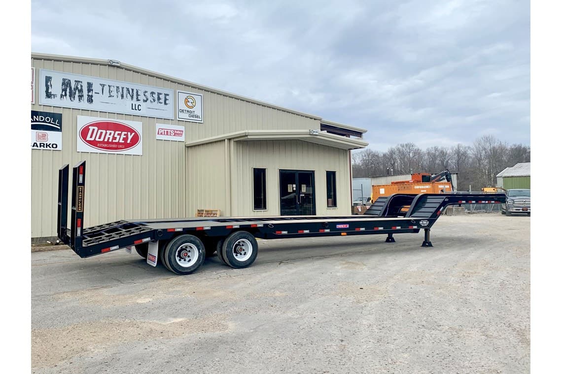 2025 Pitts Contractor Special Lowboy Trailer
