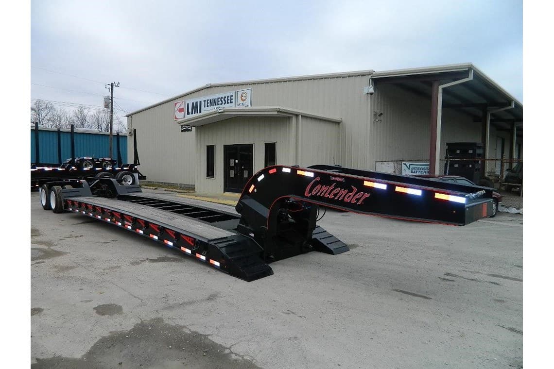 2024 Pitts LB35-22DC Lowboy Trailer