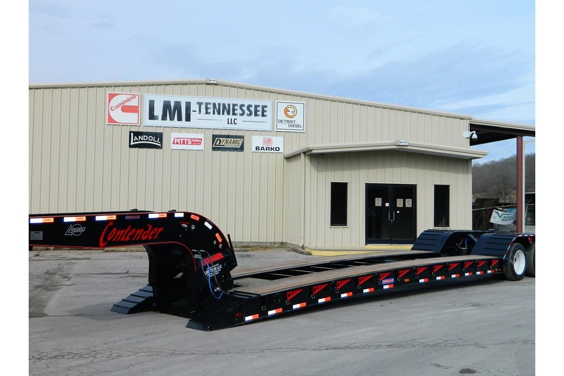 2025 Pitts LB35-22DC AR Lowboy Trailer