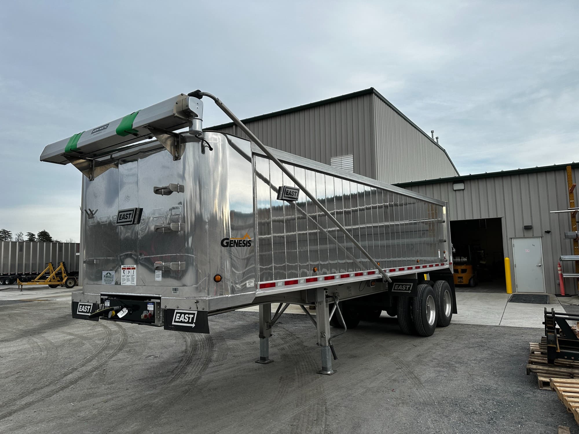 2027 East Genesis 28ft x 96in Frame Dump Trailer