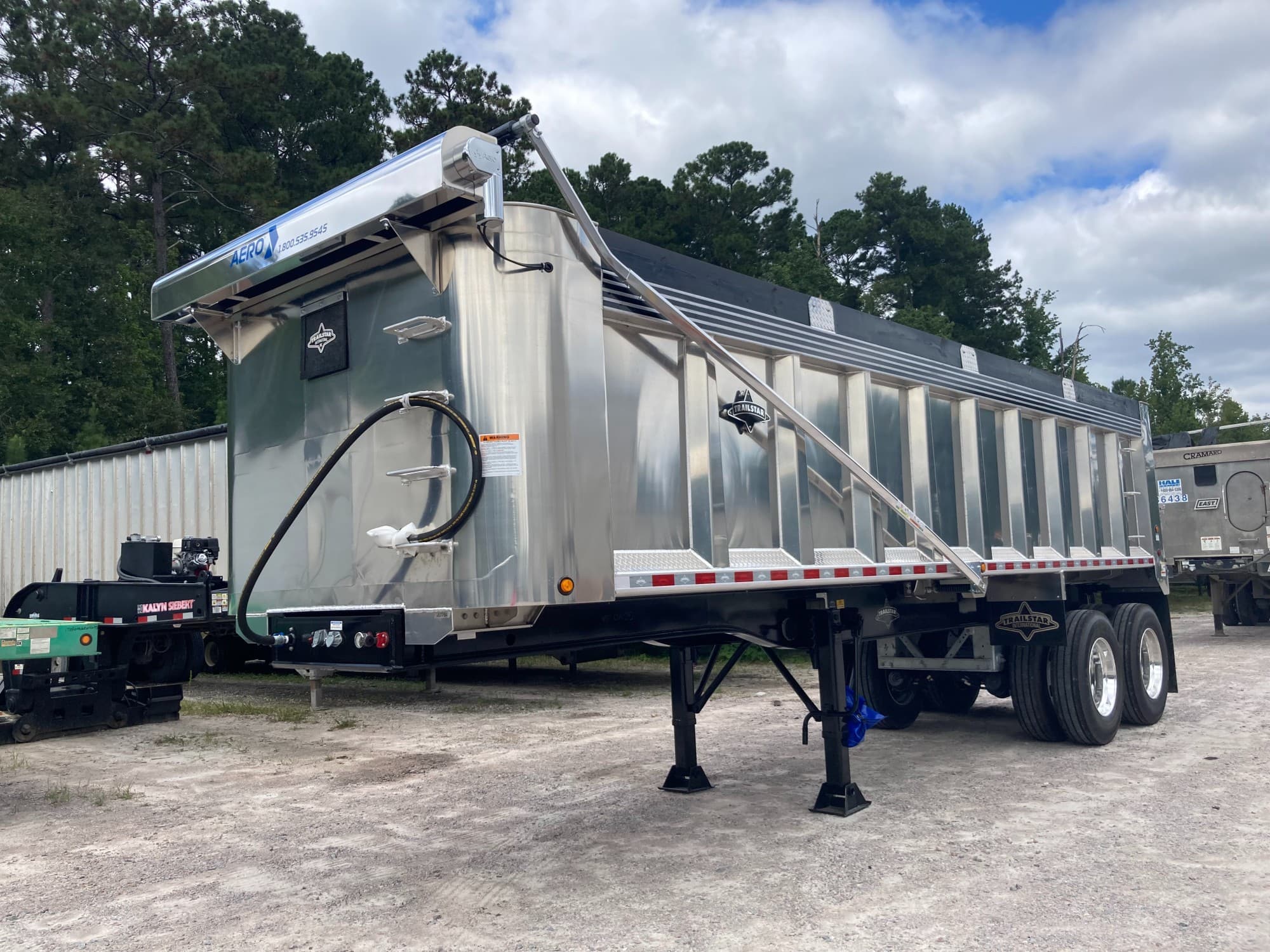 2026 Trailstar 28ft x 96in x 52in Sheet & Post Dump Trailer